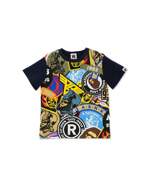 Patched Big Print tee