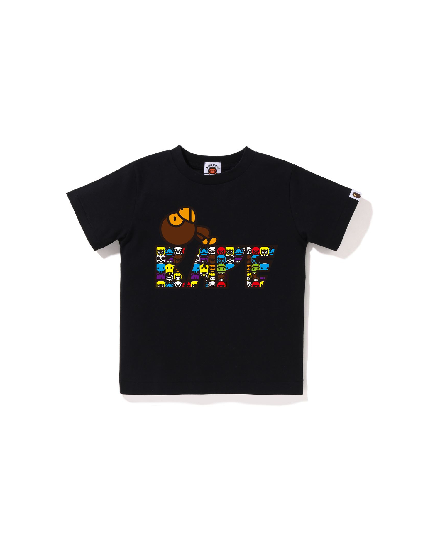 Shop Baby Milo Safari Block BAPE Logo Milo Tee Online | BAPE