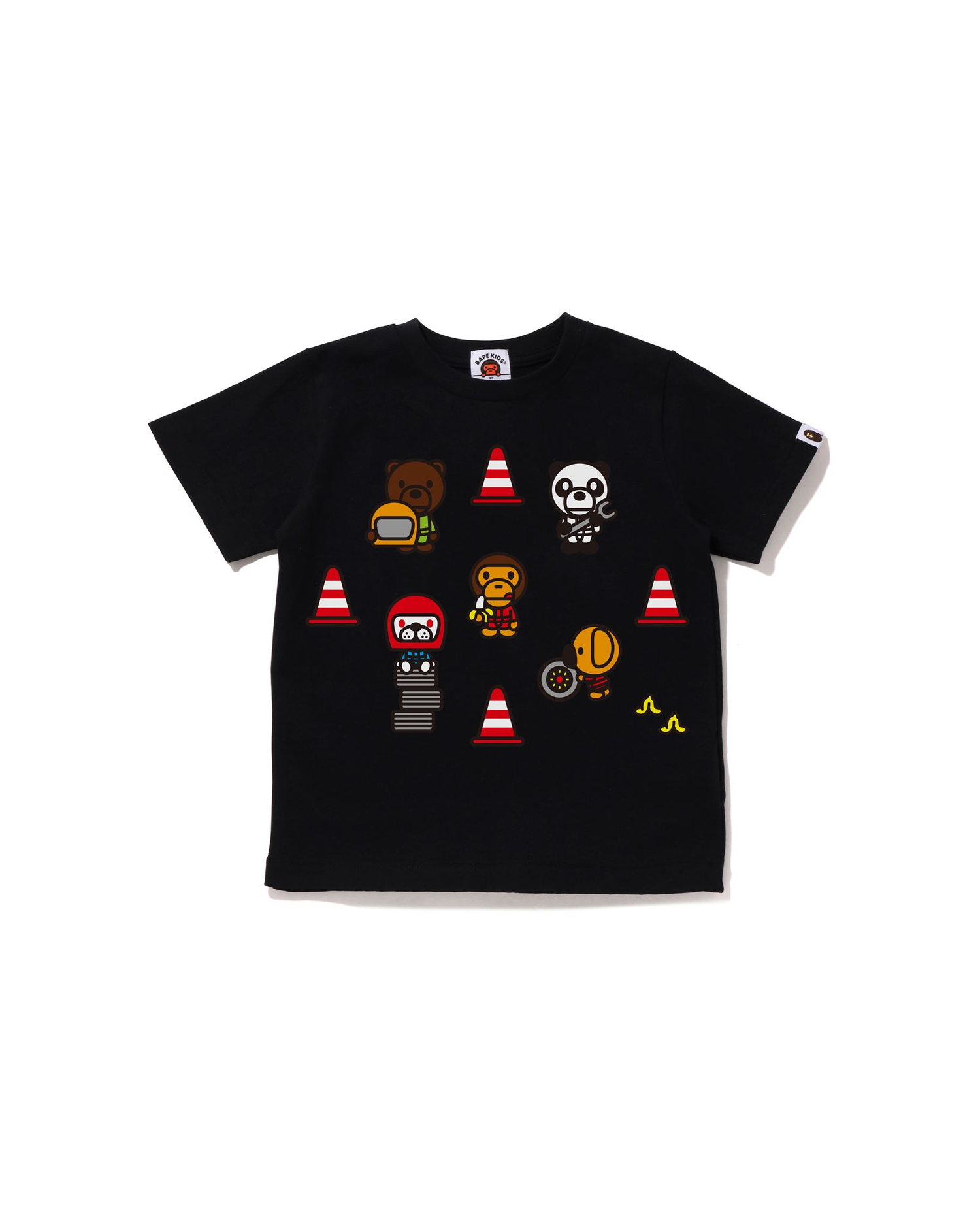 Shop Baby Milo Racing Tee #5 Online | BAPE