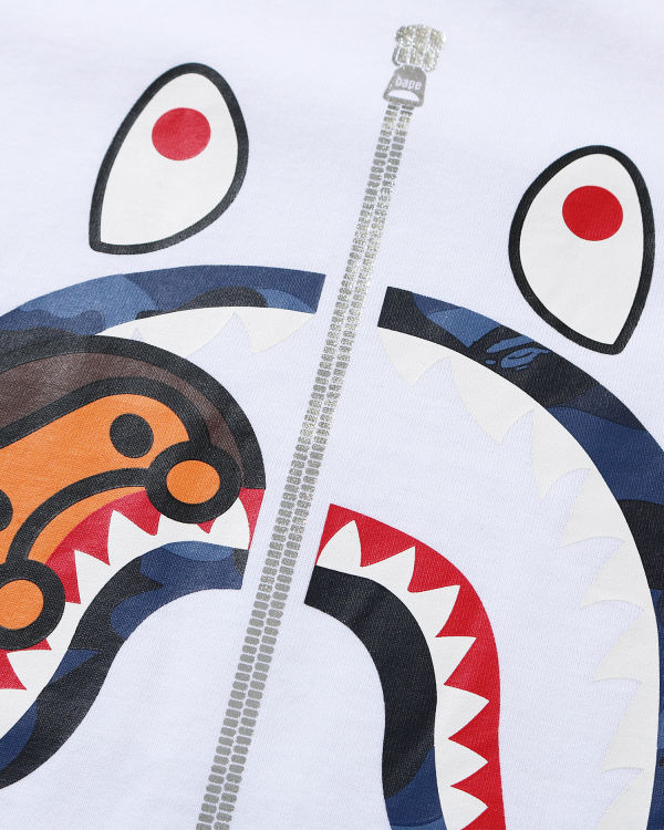 Color Camo Milo Shark tee