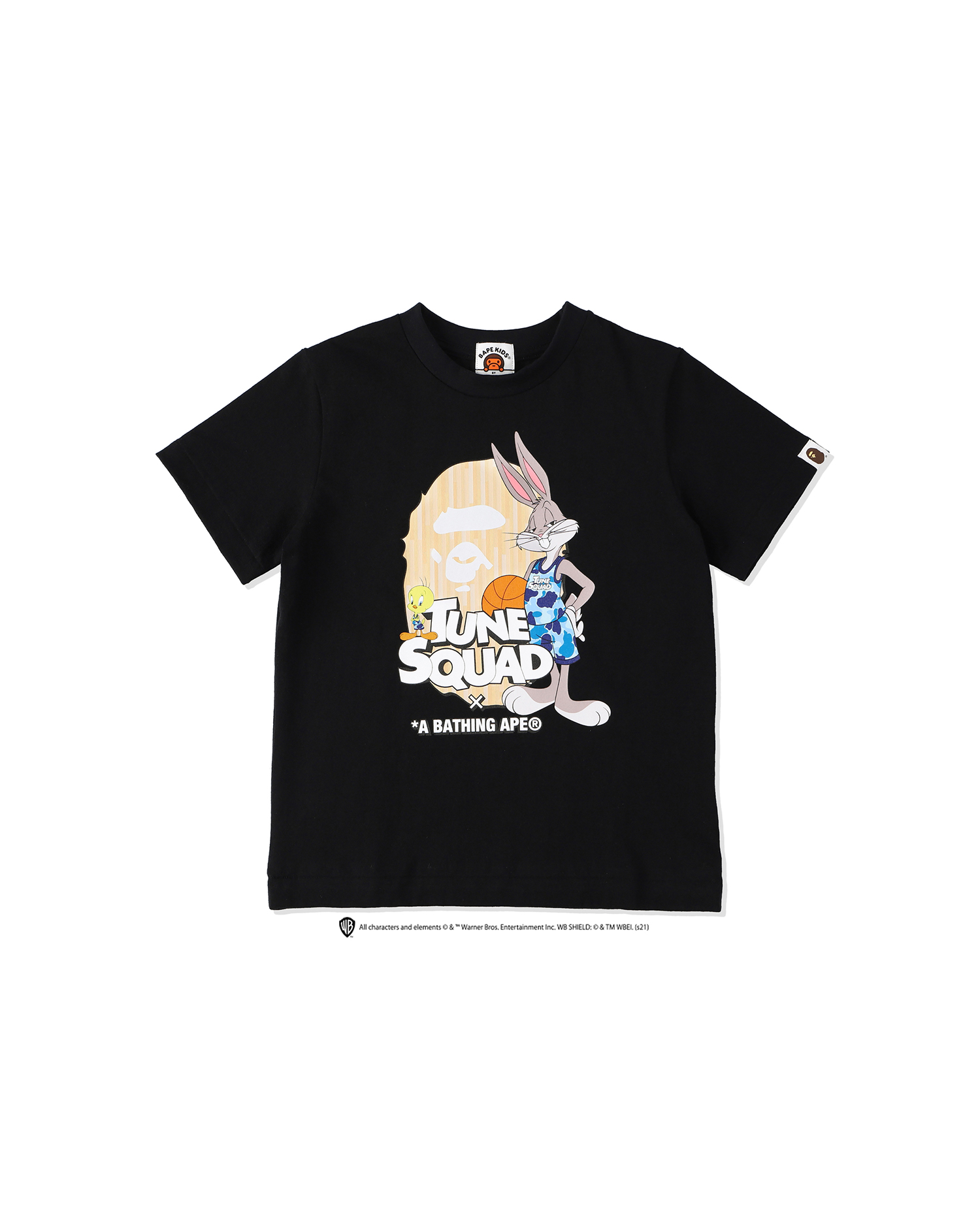 BAPE x Space Jam Logo Tee Black