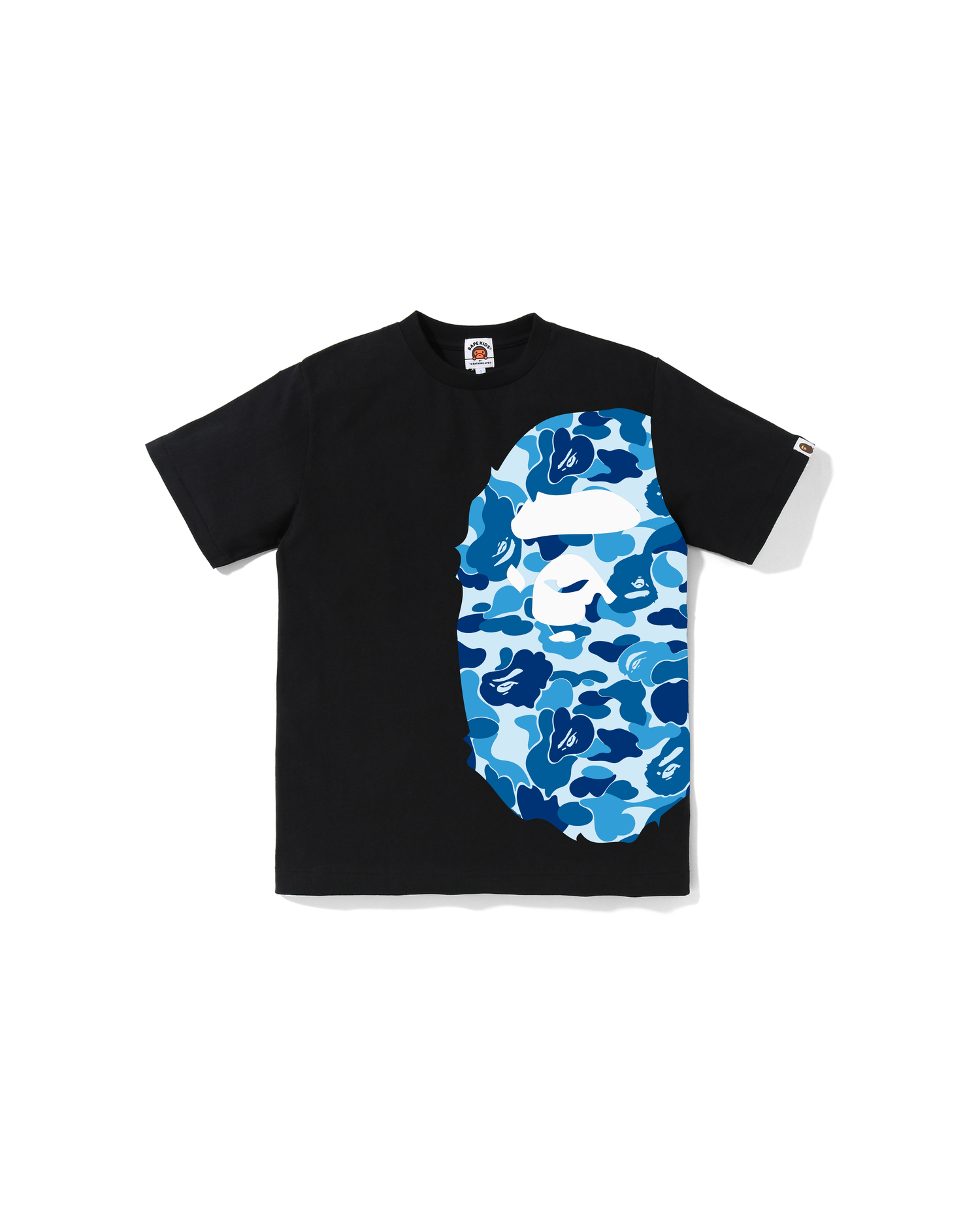 Shop Kids ABC Camo Side Big Ape Head Tee Jr Online | BAPE