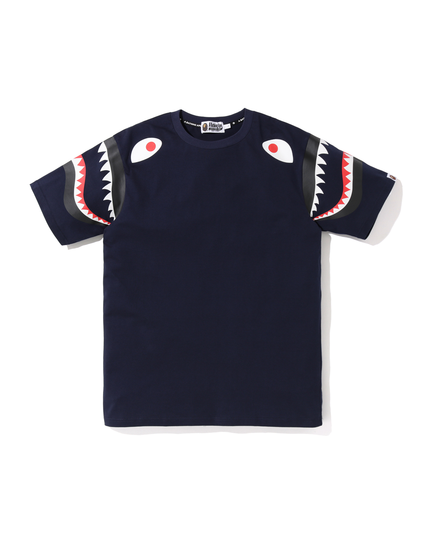 Bape shark shoulder tee fashion