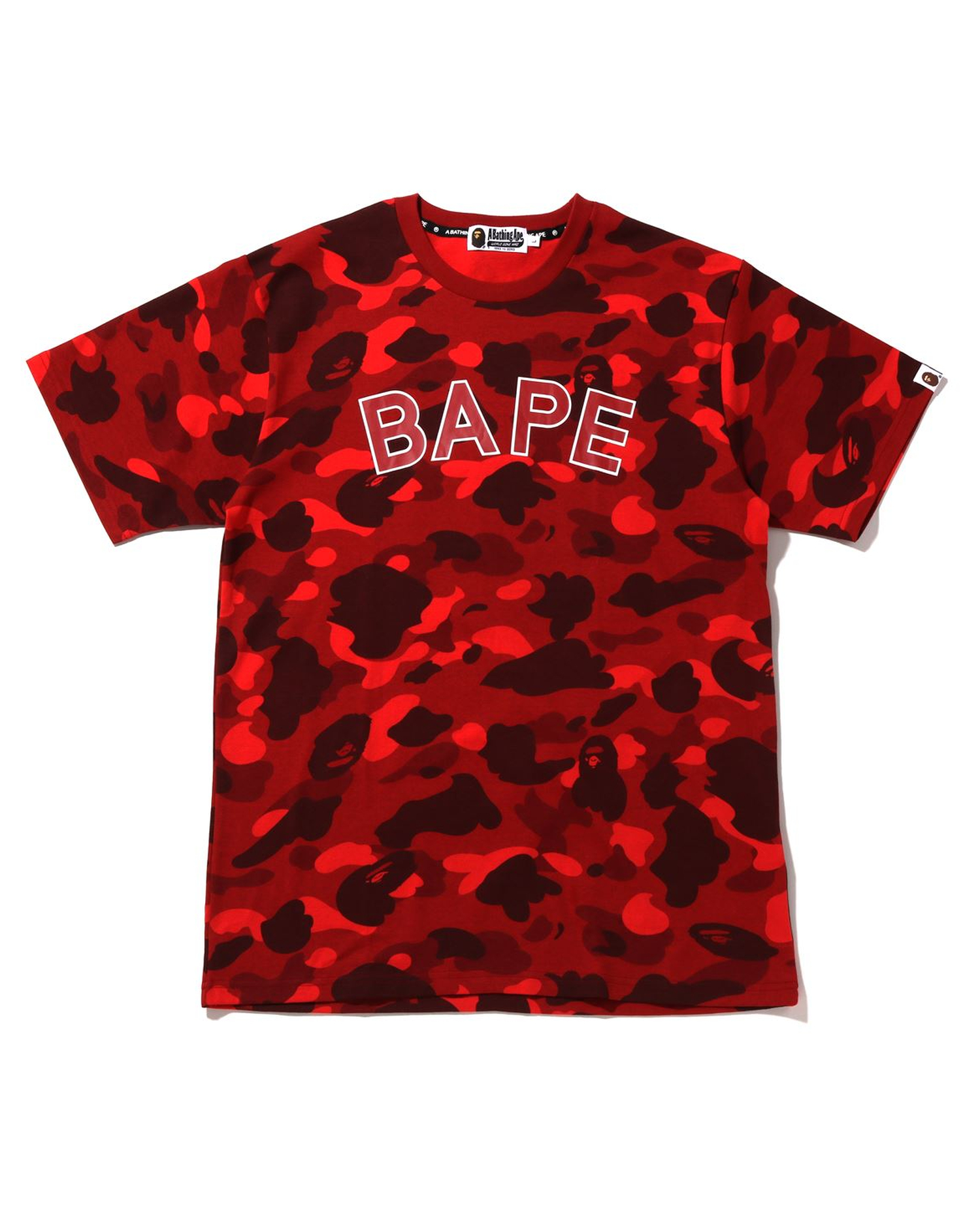 Shop Color Camo BAPE Tee Online | BAPE