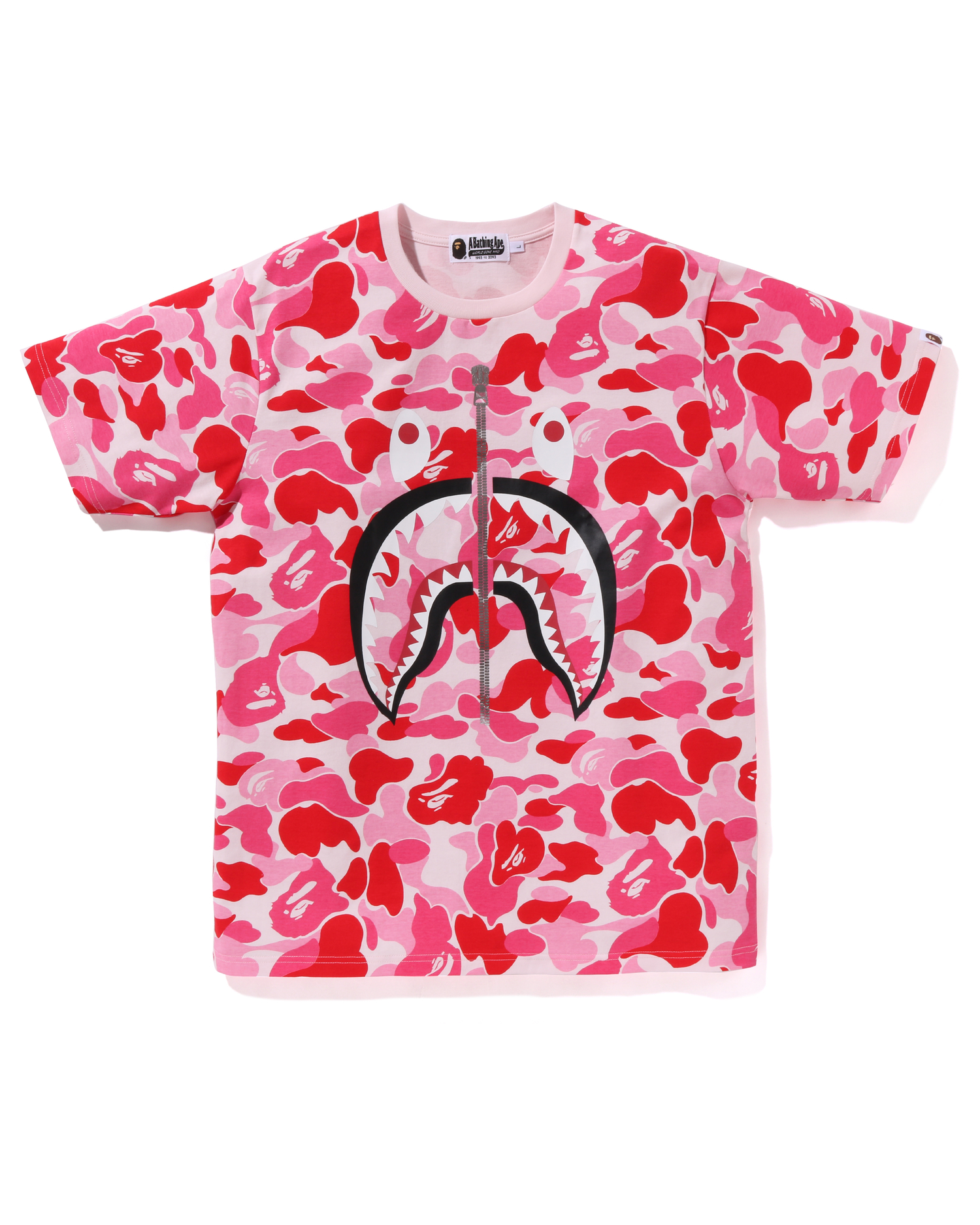 Shop Abc Camo Shark Tee Online | BAPE