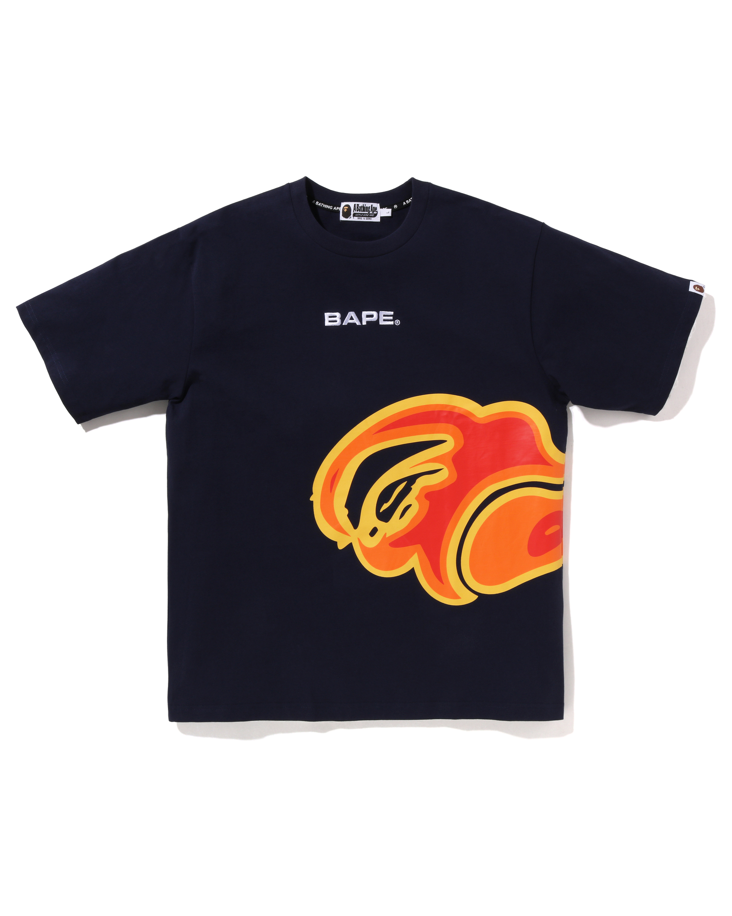 Shop ABC Camo Thermography Relaxed Fit Tee Online | BAPE