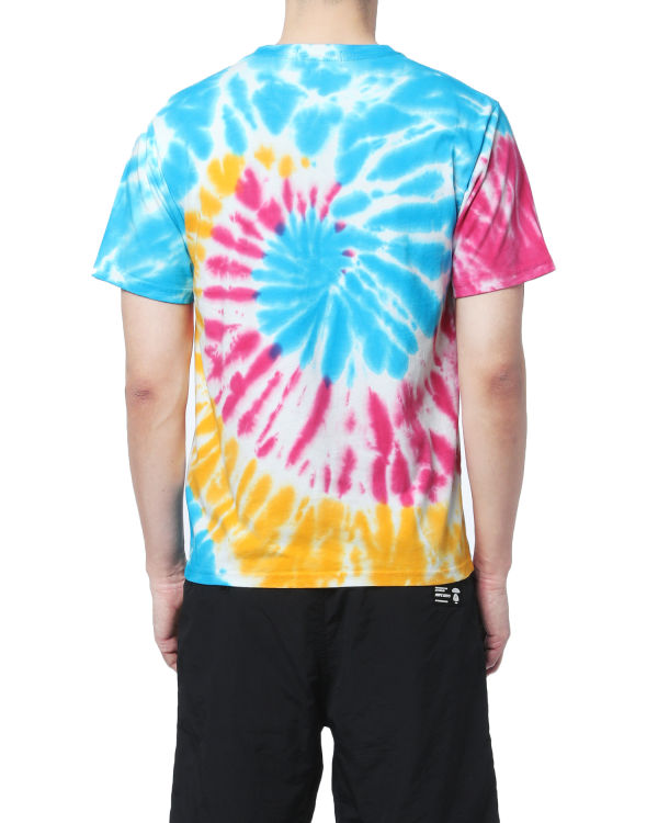 Tie dye logo tee