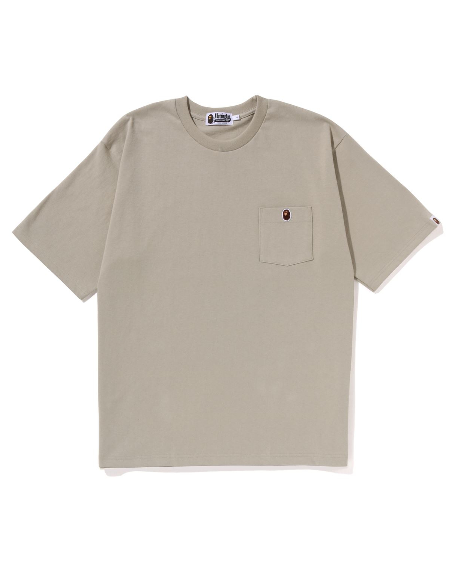 Shop Ape Head One Point Relaxed Fit Pocket Tee Online | BAPE