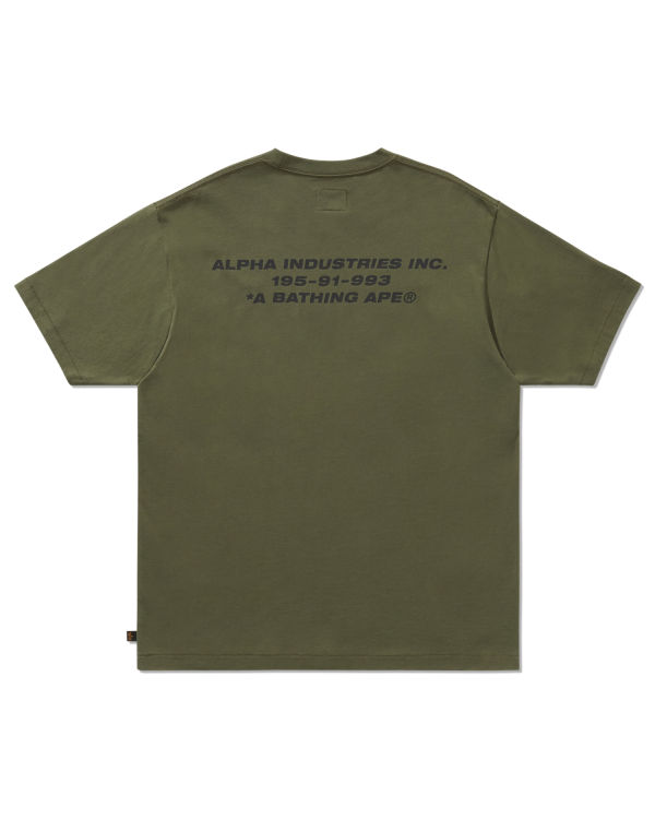 X ALPHA INDUSTRIES Logo tee