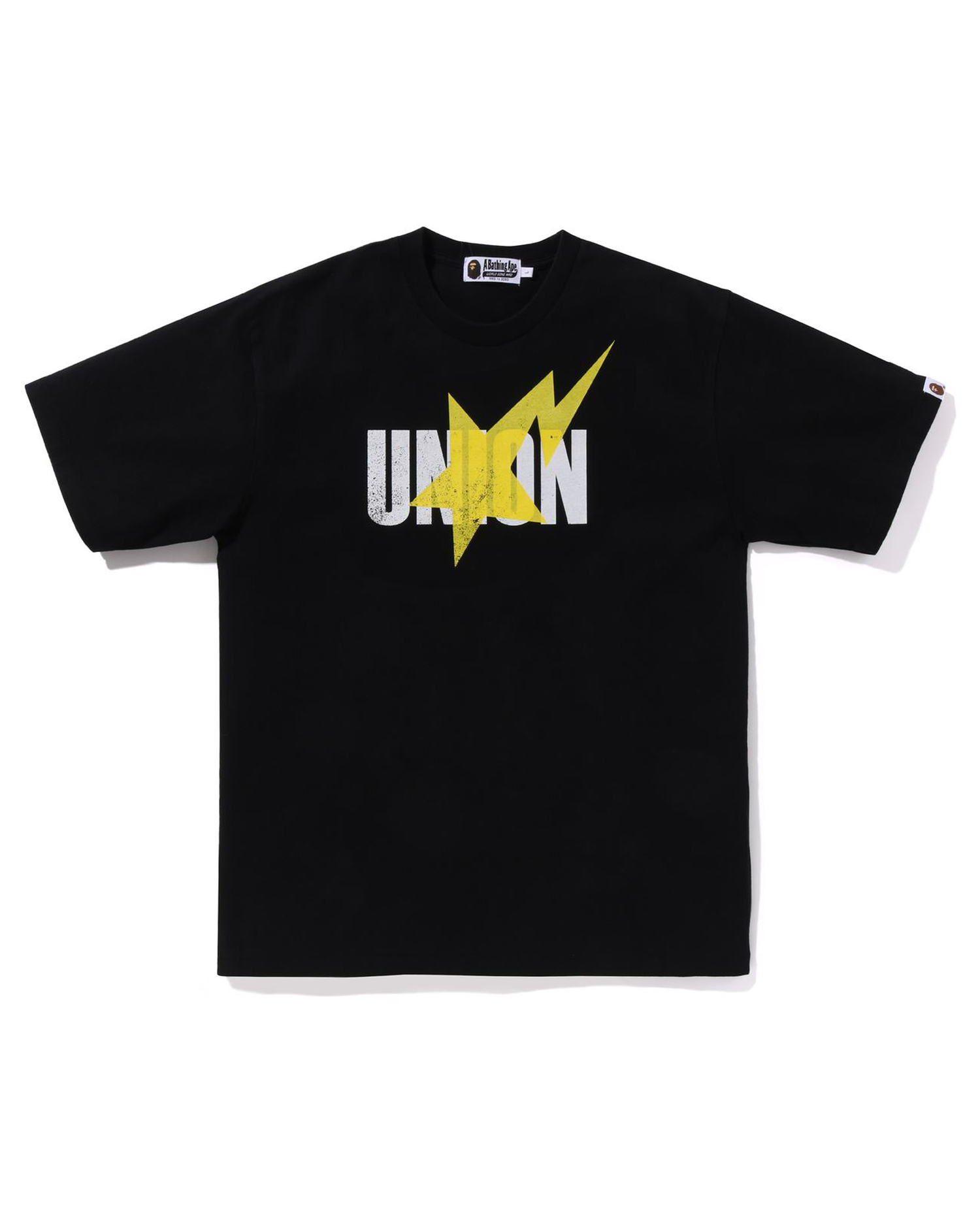 Shop X Union Washed STA Tee Online | BAPE