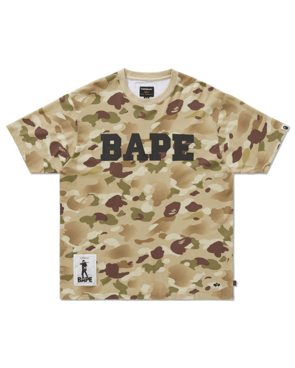 X ALPHA INDUSTRIES Gradation Camo tee