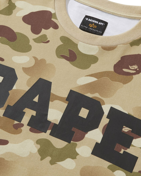 X ALPHA INDUSTRIES Gradation Camo tee