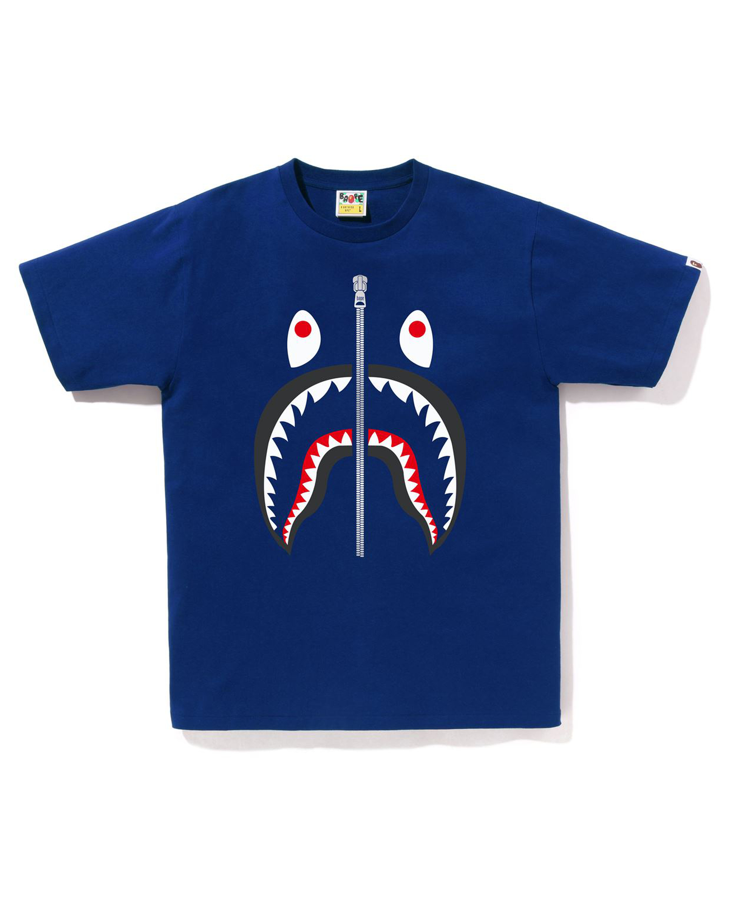 Bathing ape store shark shirt