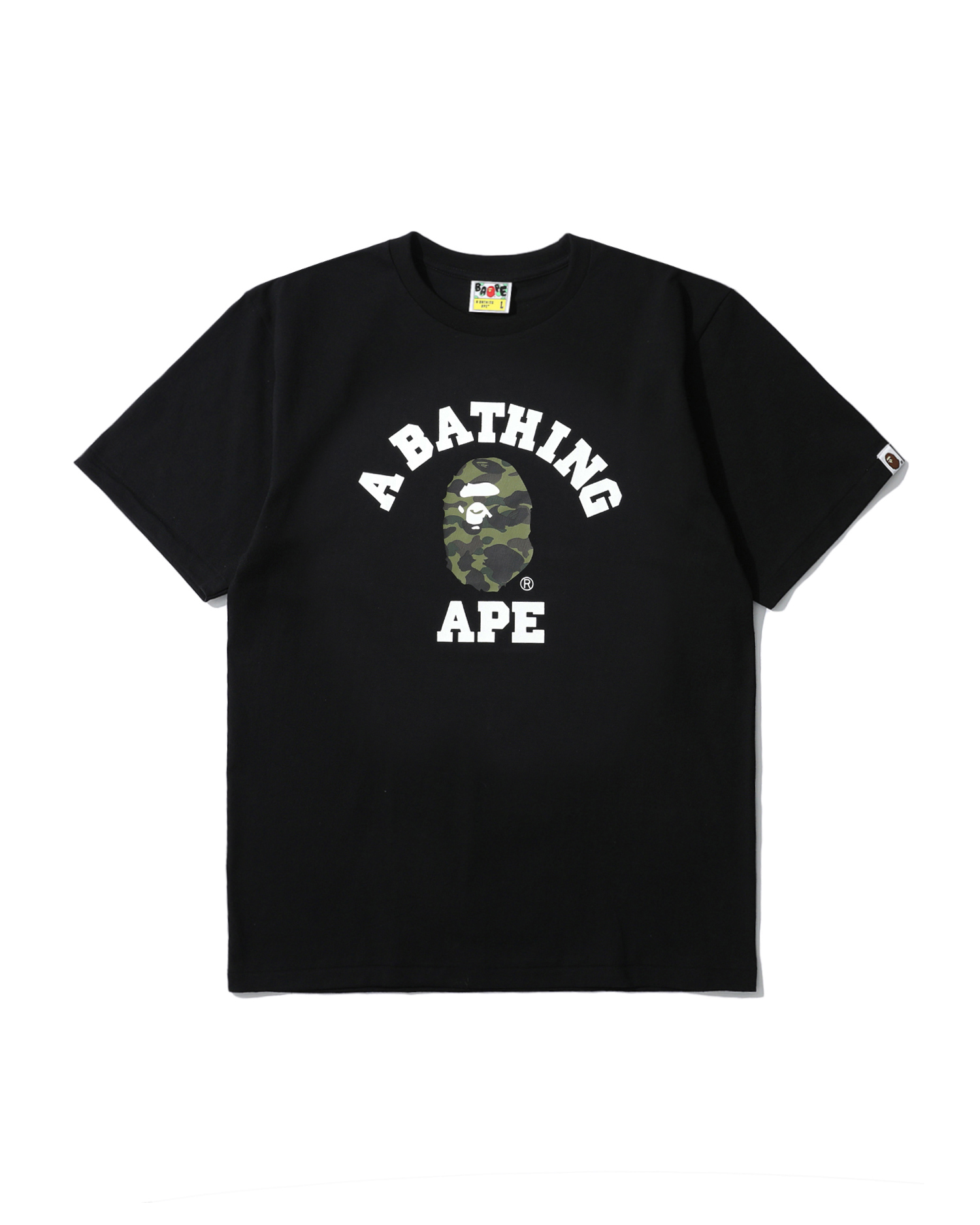 black and green bape shirt