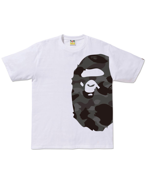 Color Camo Side Big Ape Head tee