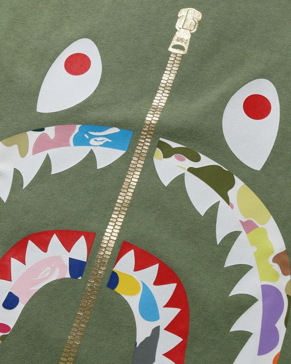 Multi Camo Shark relaxed tee