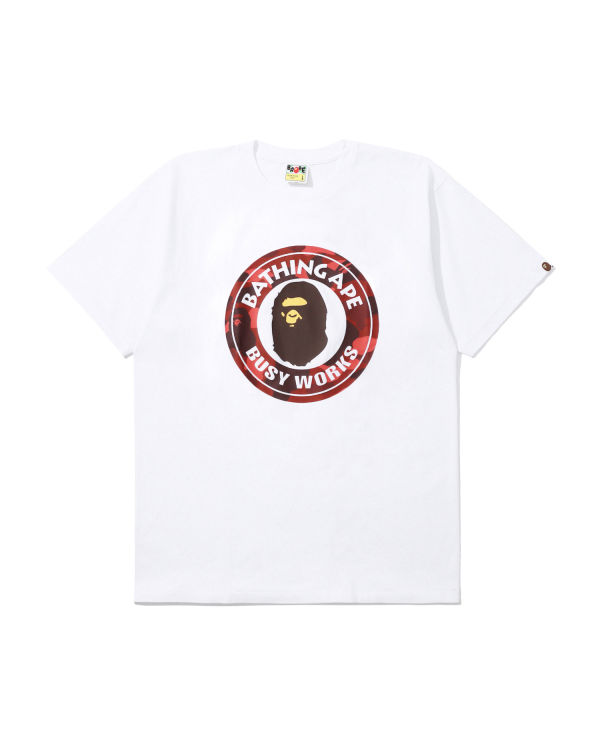 Color Camo Busy Works tee