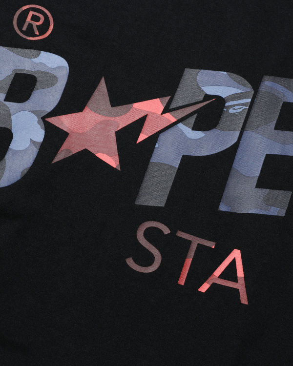 Color Camo Bape Sta Logo tee