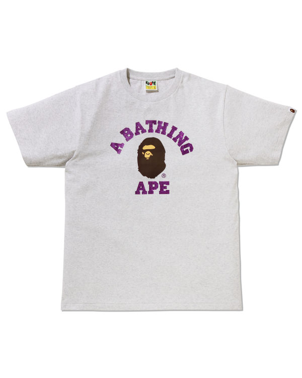 Glitter College tee