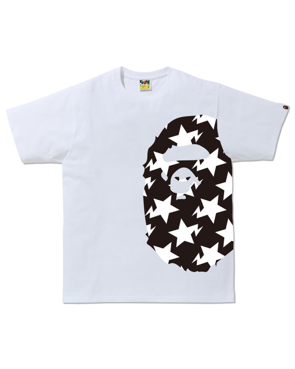 Sta Pattern Side Big Ape Head tee