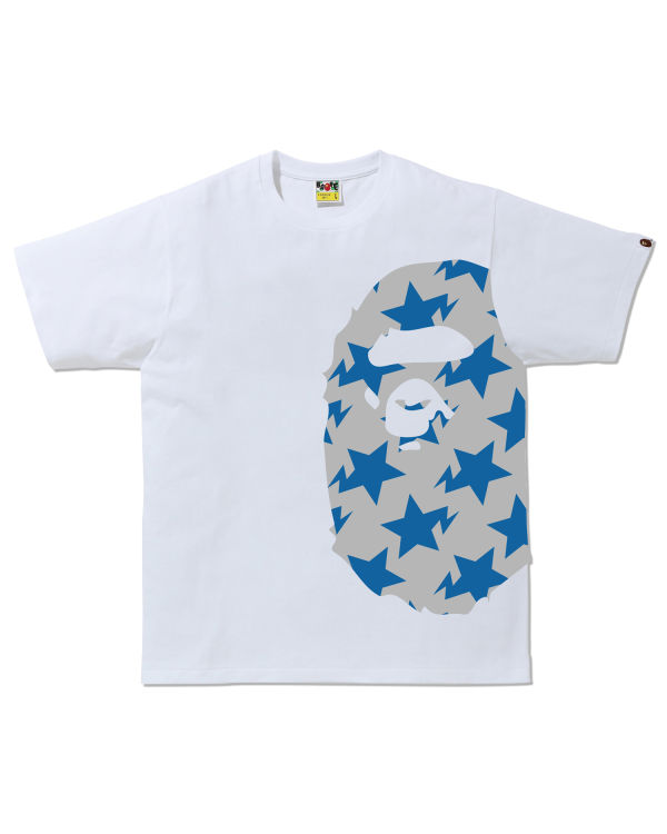 Sta Pattern Side Big Ape Head tee