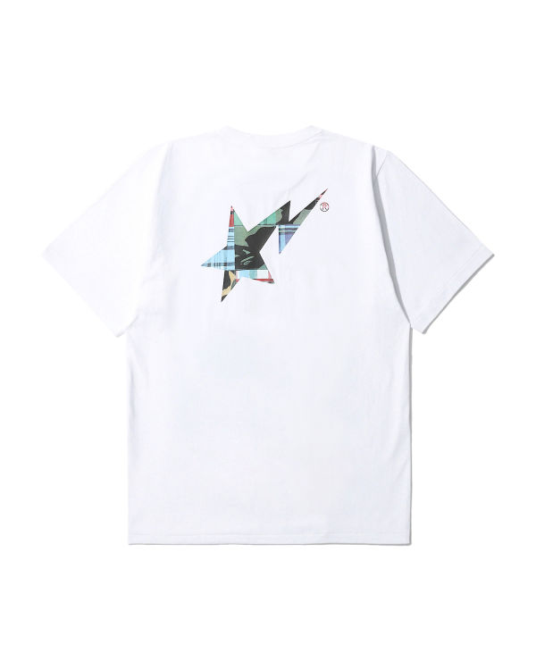 Patchwork Bape Sta Logo tee