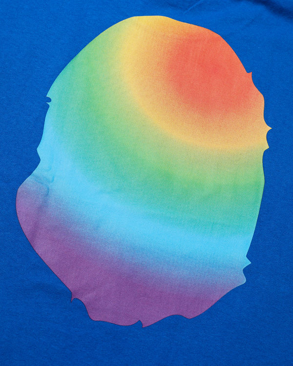 Rainbow Big Ape Head tee