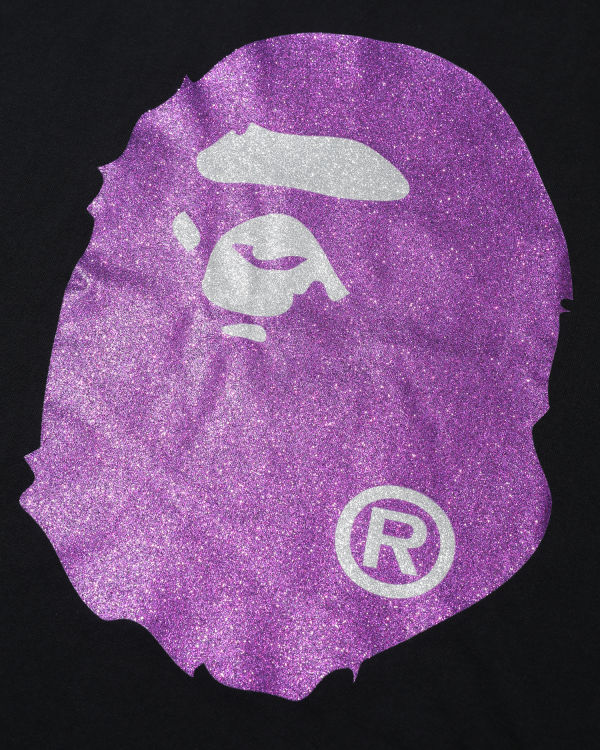 Glitter Big Ape Head tee