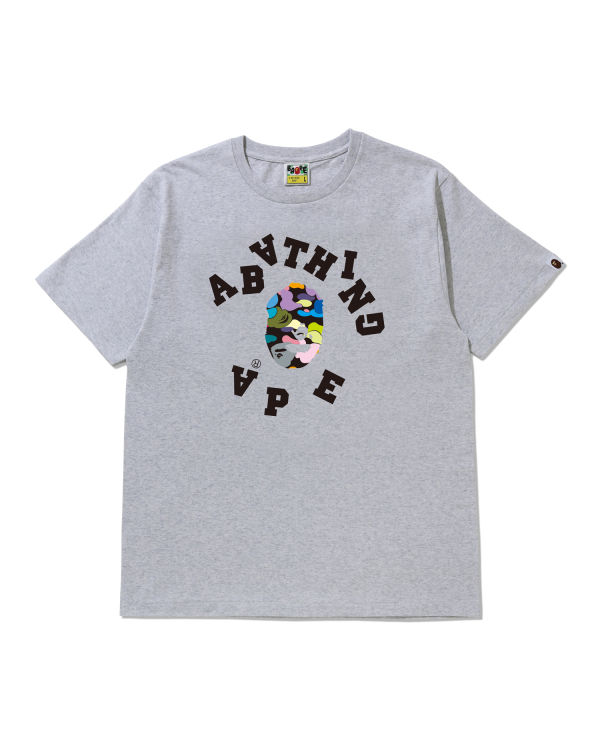Multi Camo Broken College tee
