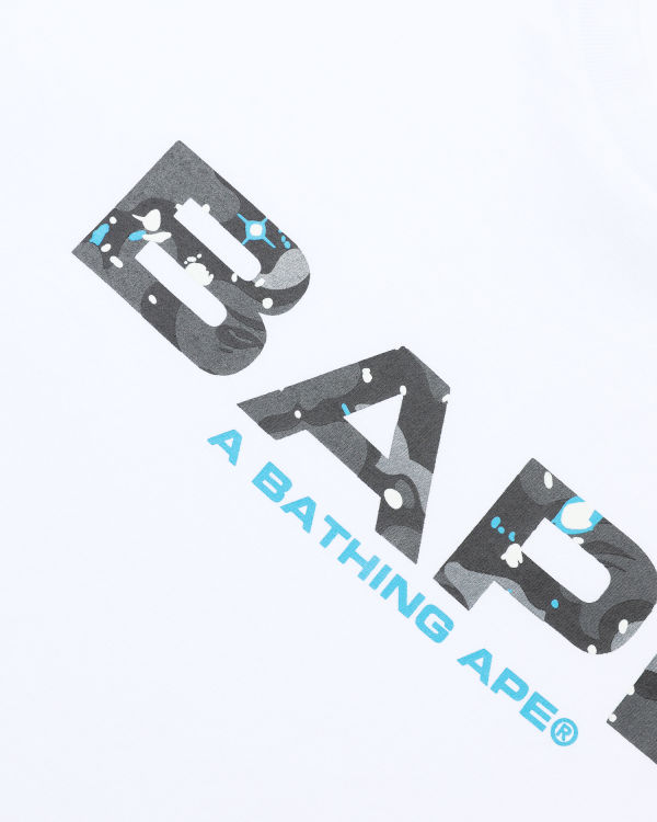 Space Camo Bape logo tee