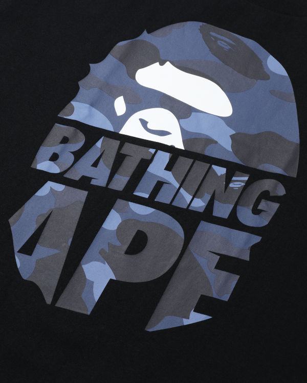 Color Camo Peek Ape Head tee