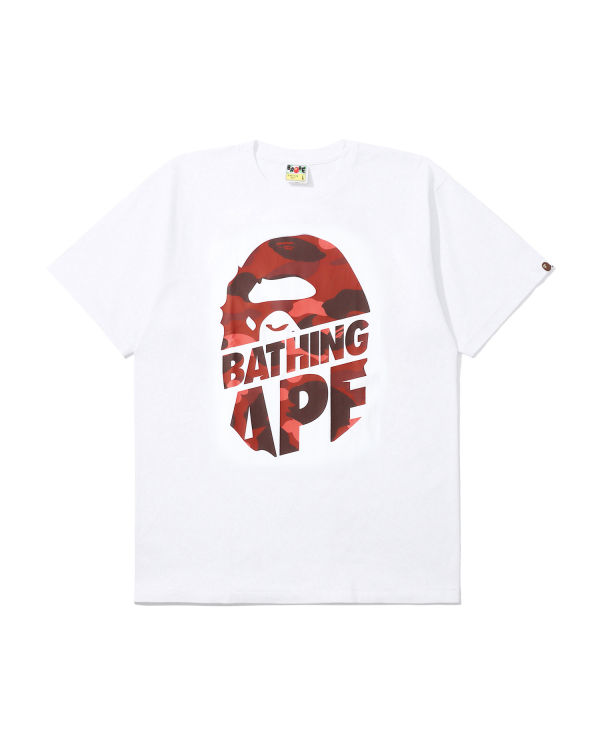 Color Camo Peek Ape Head tee