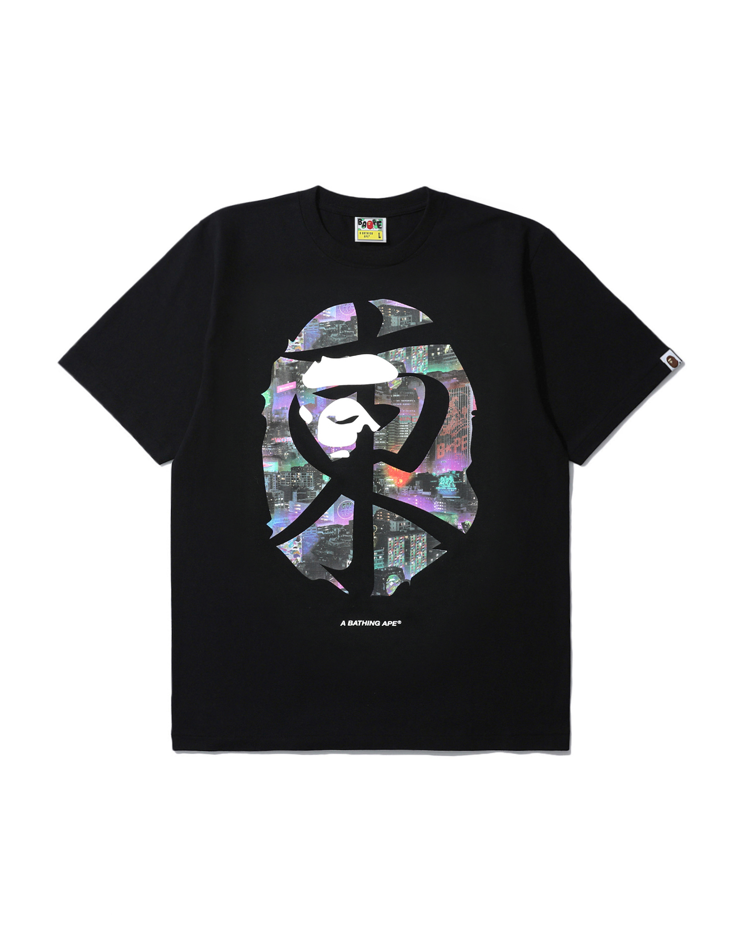 Shop Neon Tokyo tee Online | BAPE