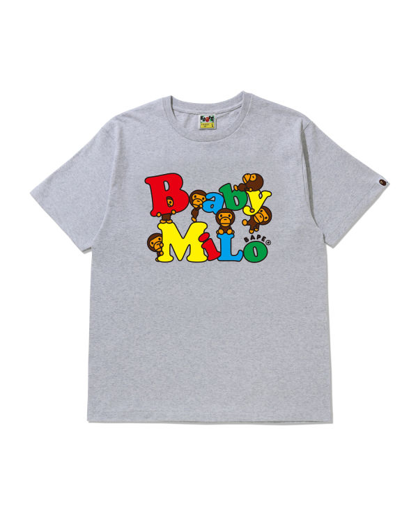 Baby Milo Alphabet Logo tee