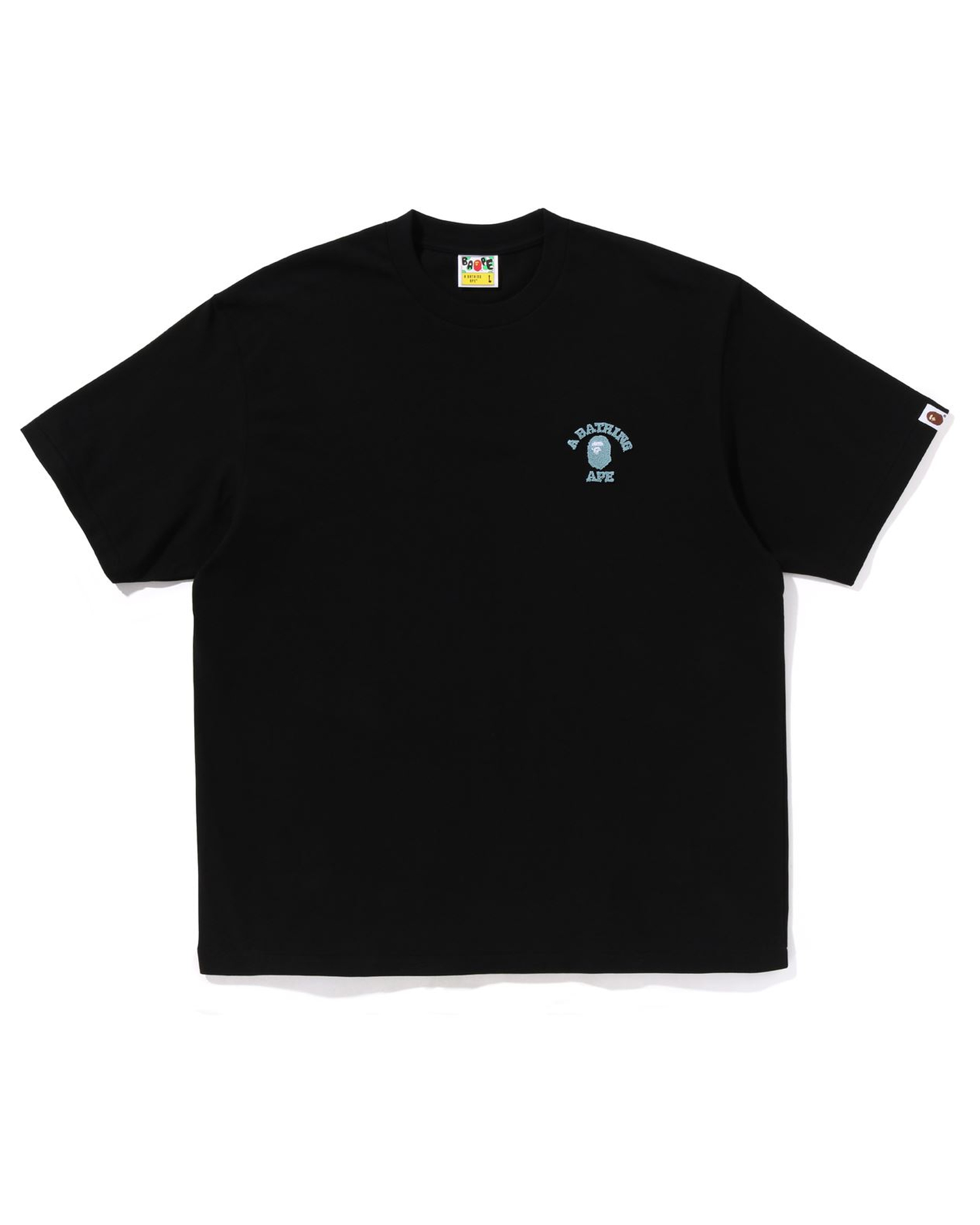 Shop College One Point Relaxed Fit Tee Online | BAPE
