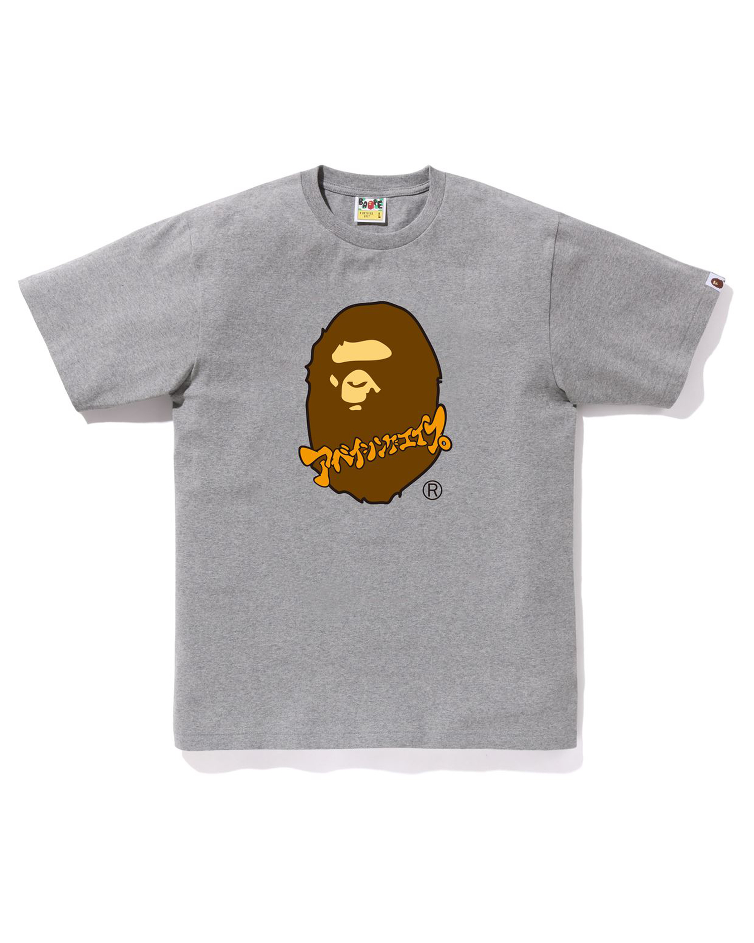 Shop Katakana Ape Head Tee Online | BAPE