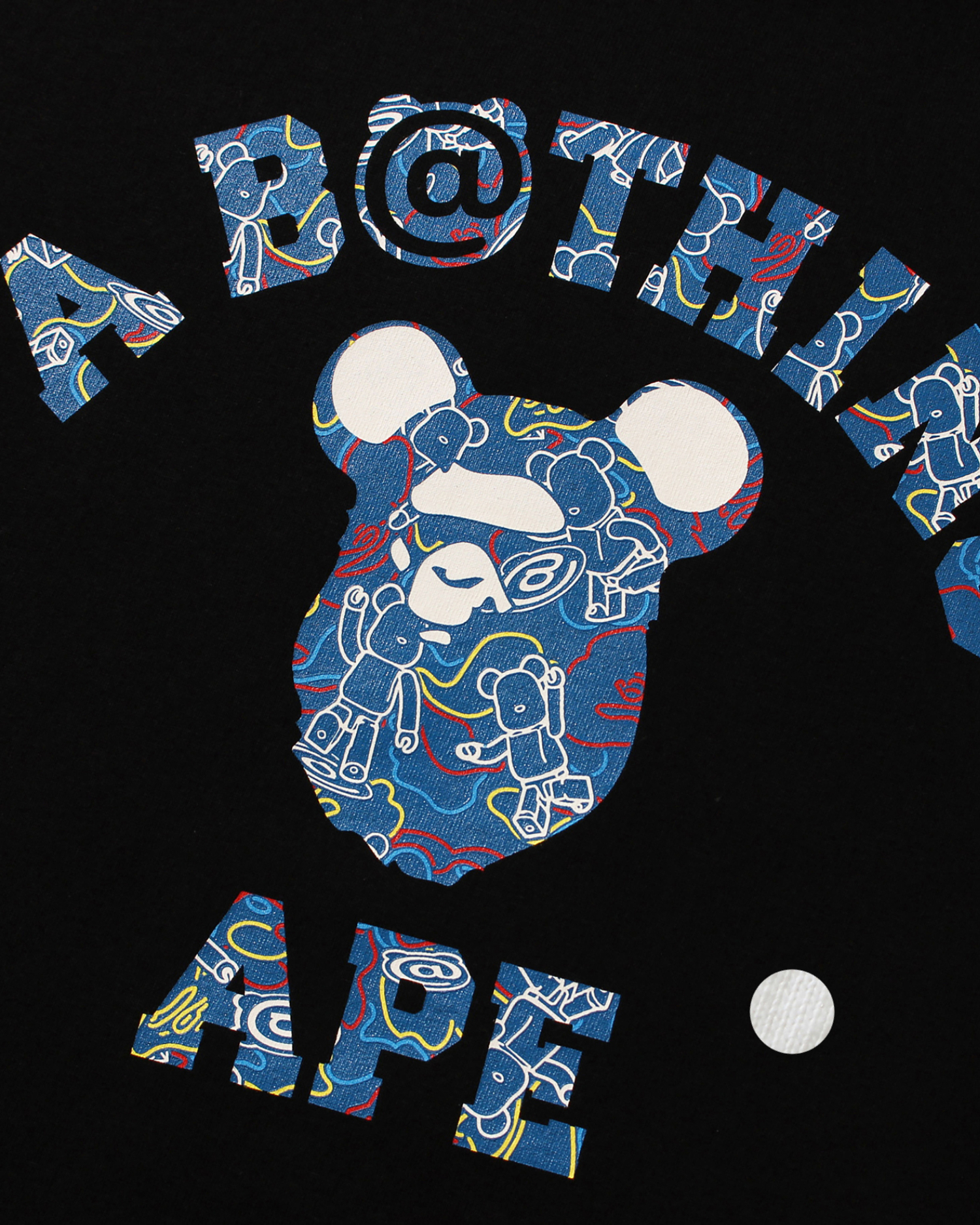 A BATHING APE® X Medicom Toy Camo BE@R College Tee| ITeSHOP