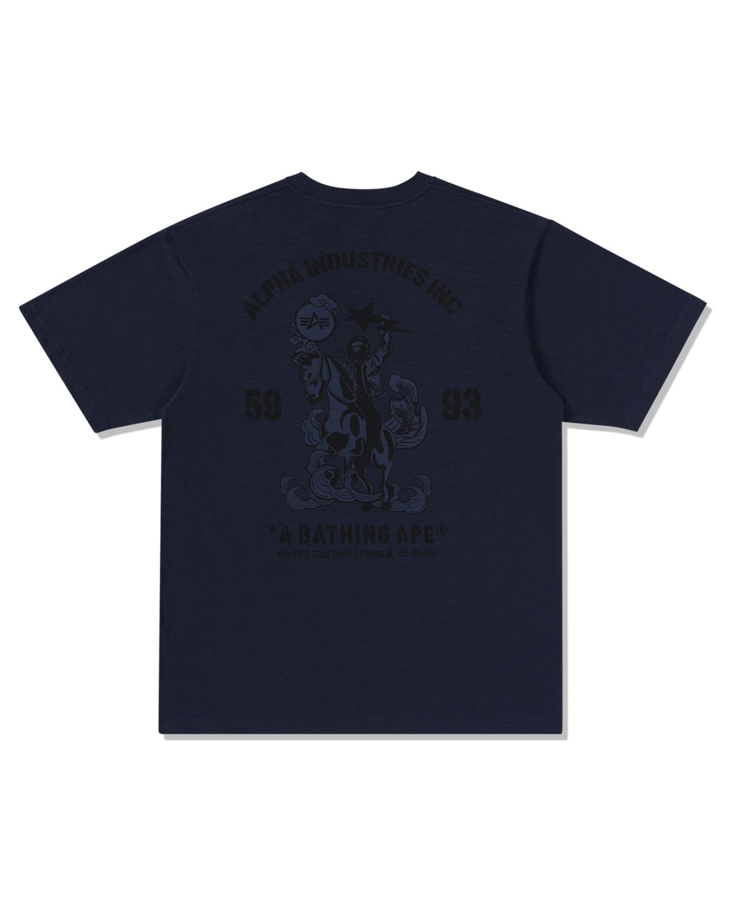 A BATHING APE® X Alpha Industries Tee | ITeSHOP