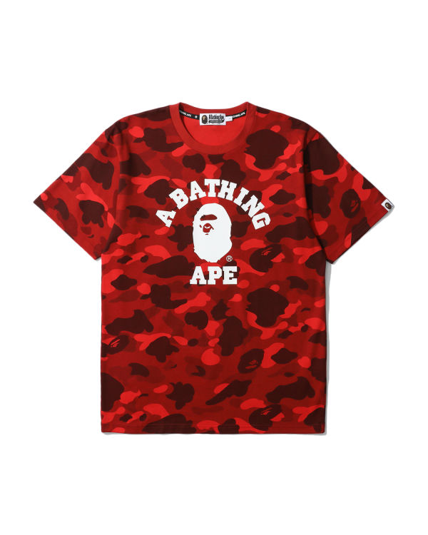 Color Camo College tee