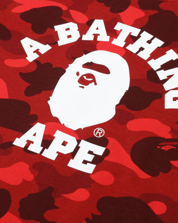 Color Camo College tee