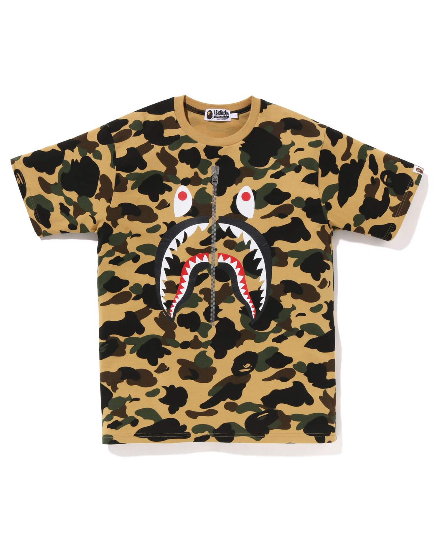 Shop 1st Camo Shark Tee Online | BAPE