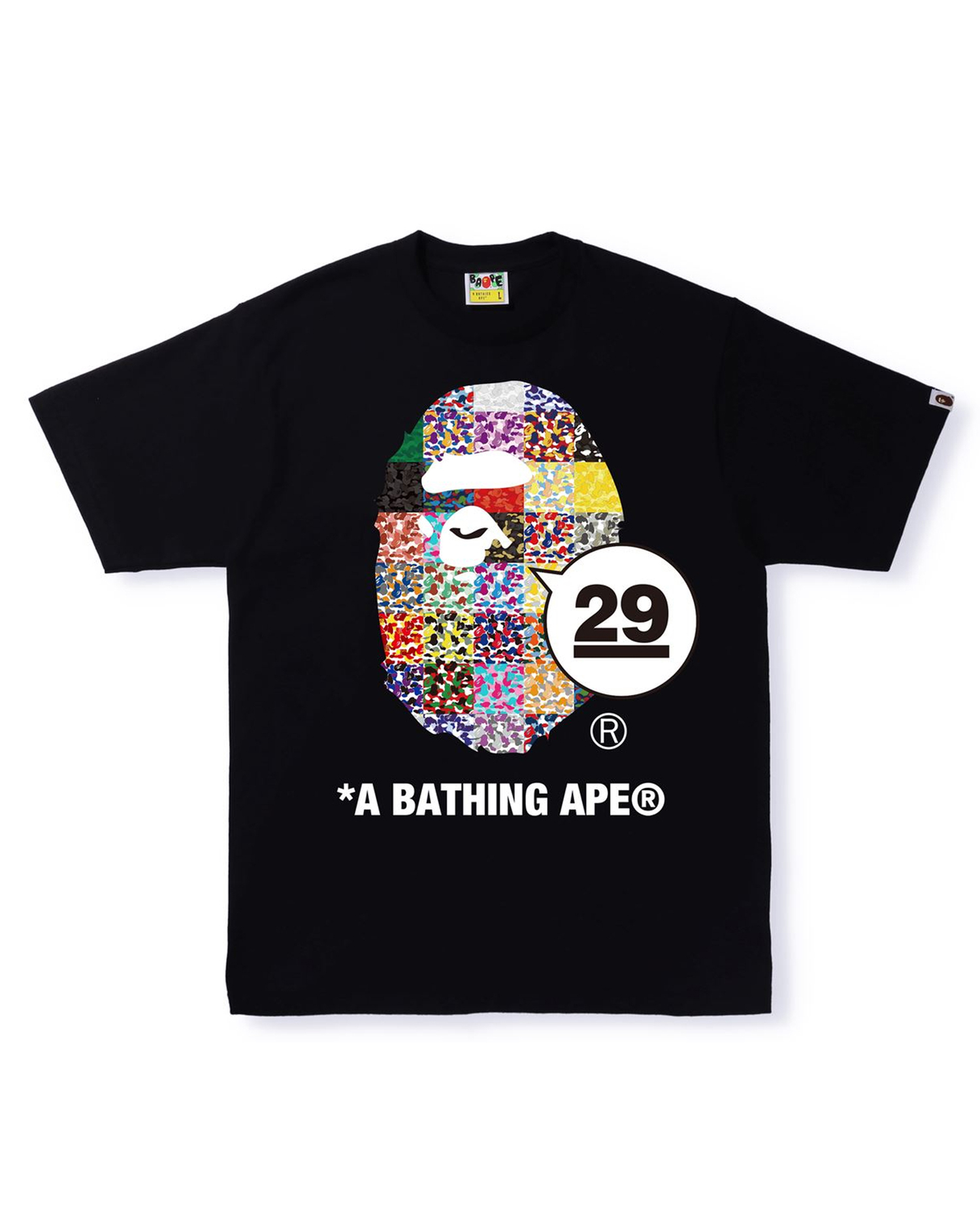 Shop A Bathing Ape 29th Anniversary Ape Head Tee Online | BAPE