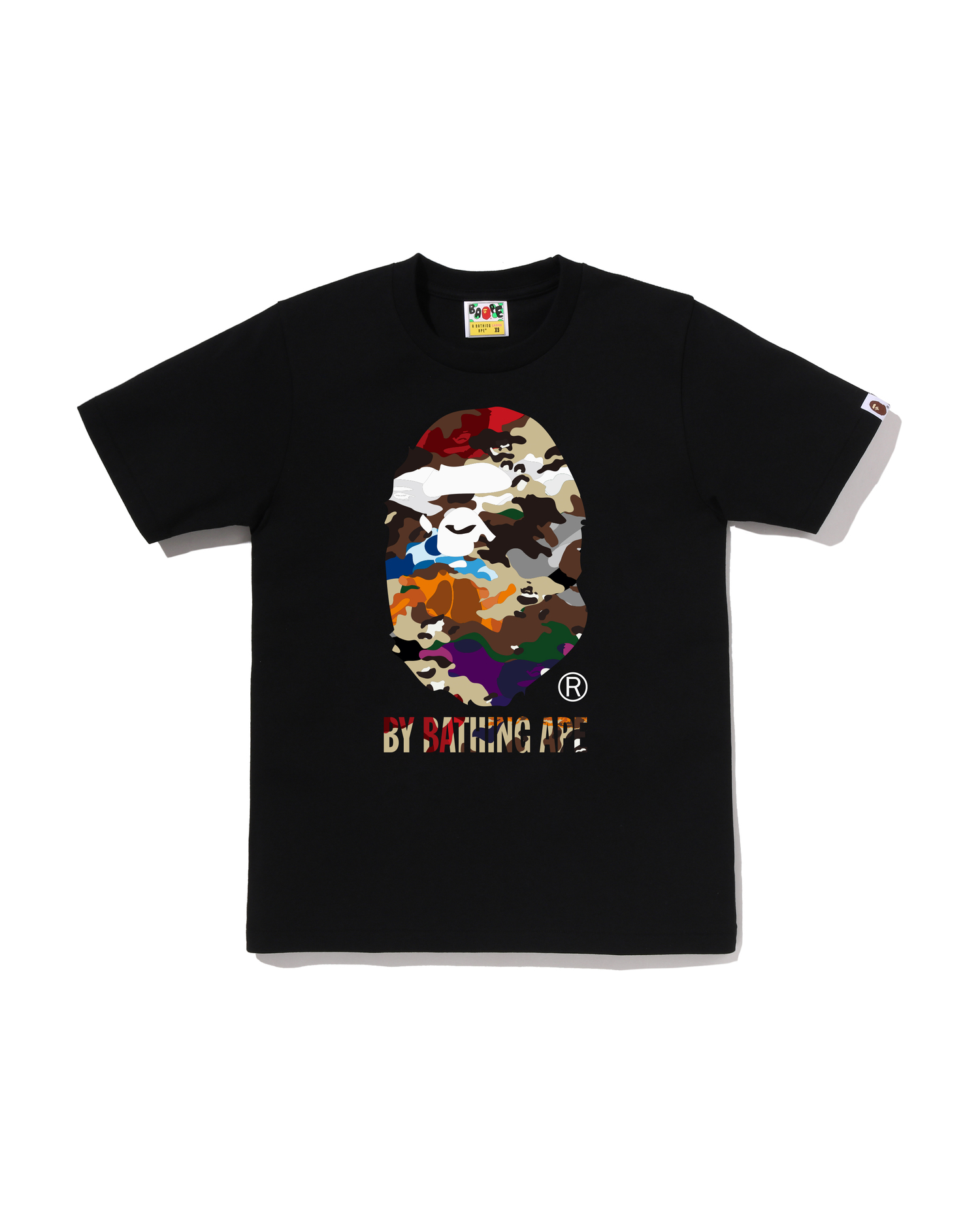 Bathing Ape 混搭Hybrid Camo Tee