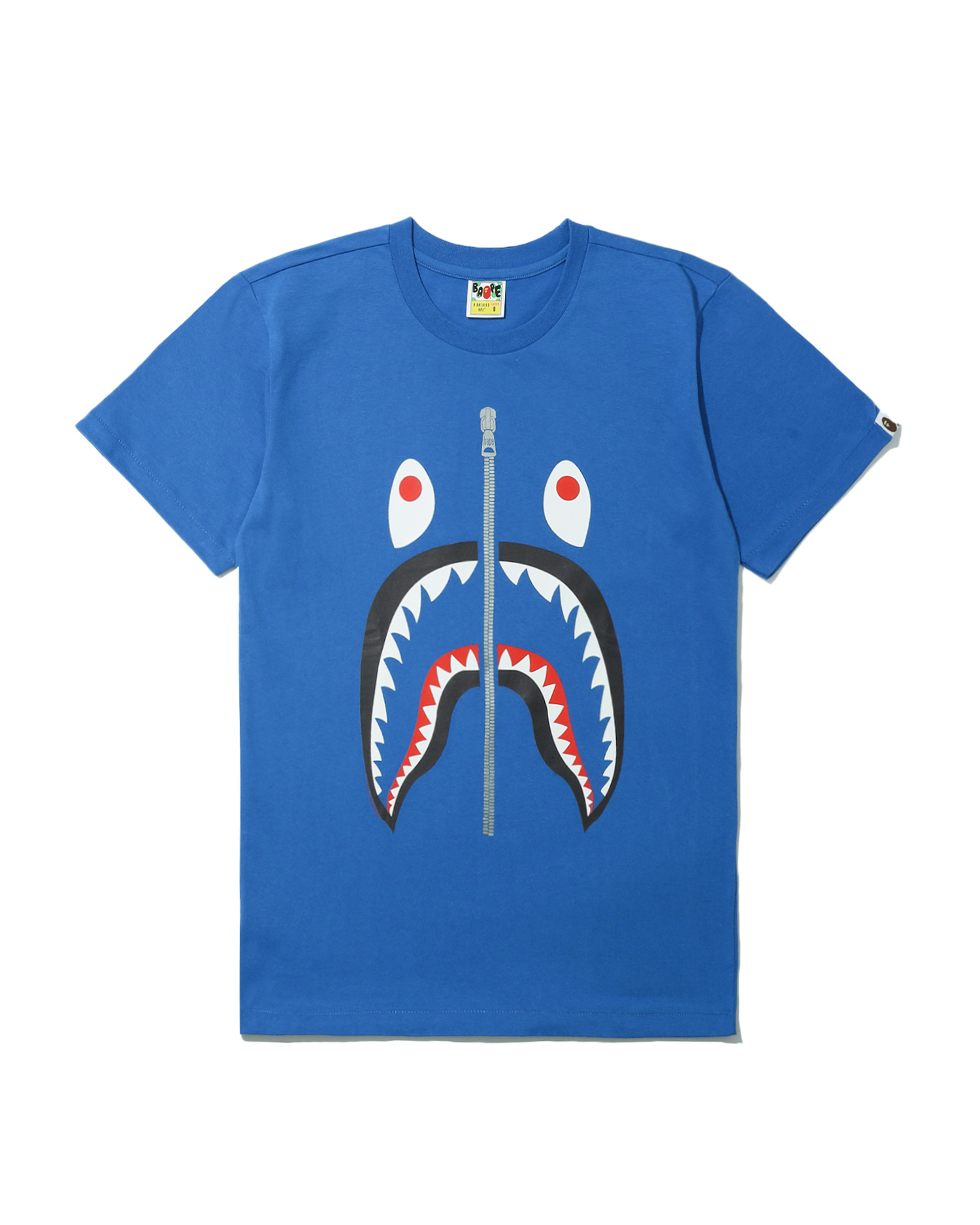 Ajh Bape Blue Shark Tee Hrdsindia Org