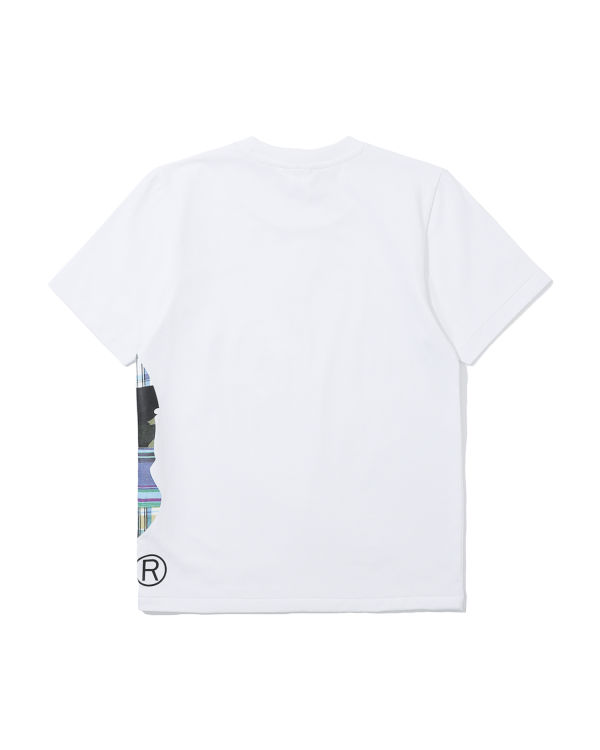 Patchwork Side Big Ape Head tee