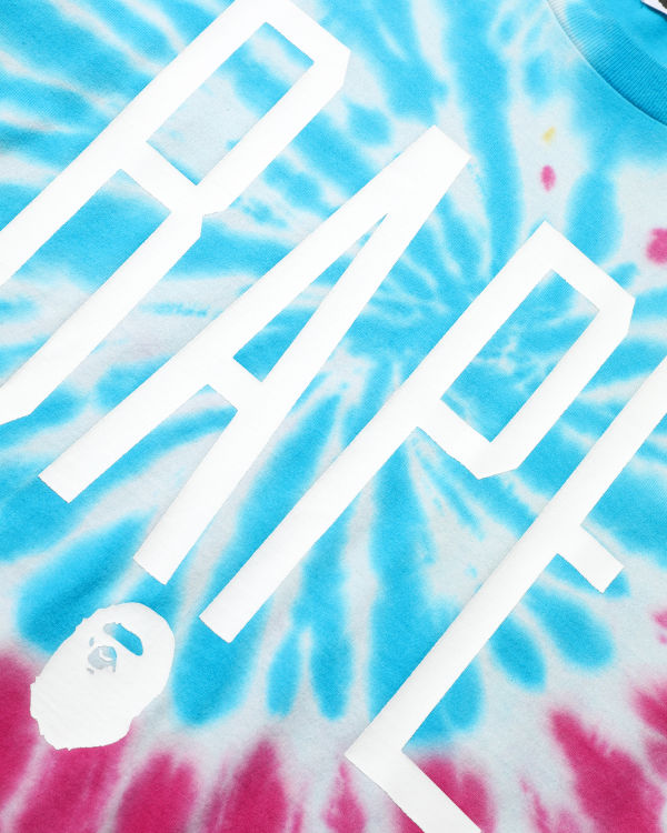 Tie dye logo tee