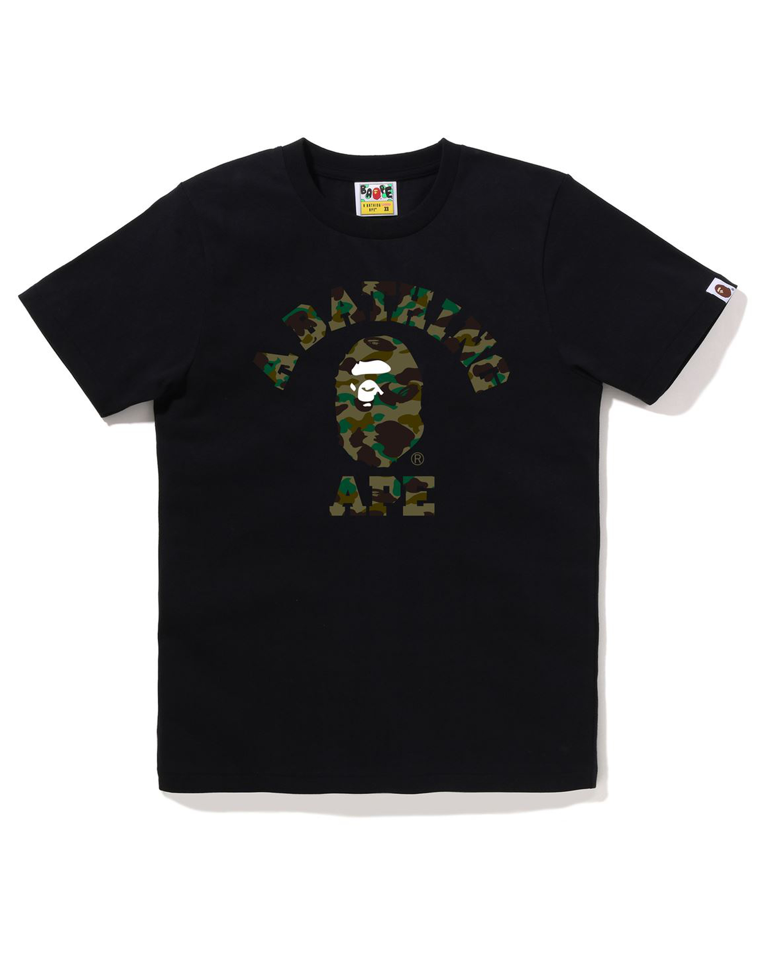 Bathing ape shop camo shirt