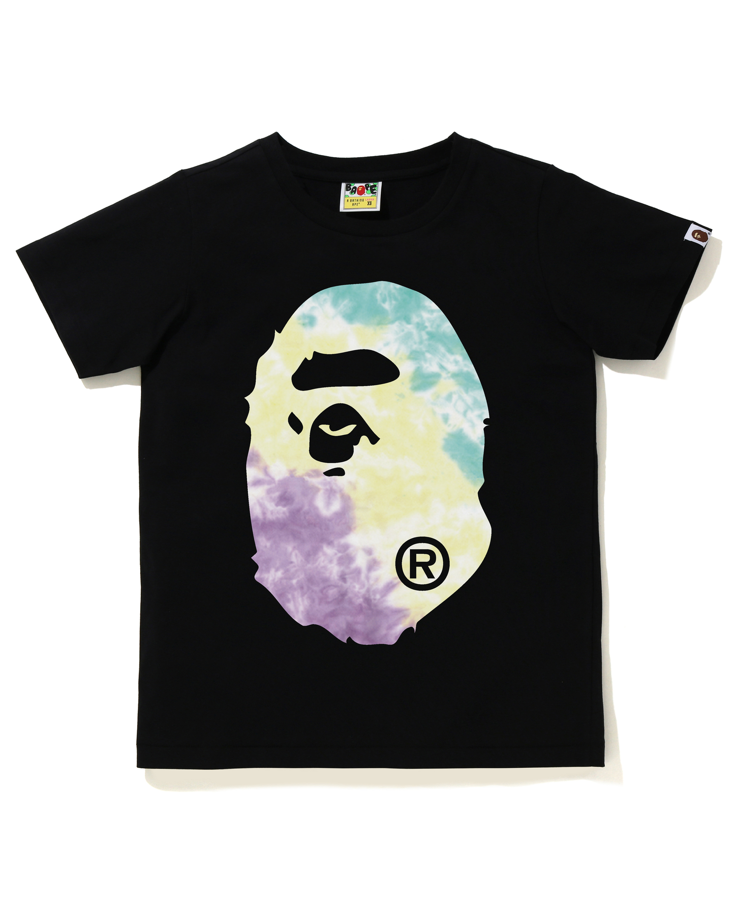 Tie dye 2024 bape shirt