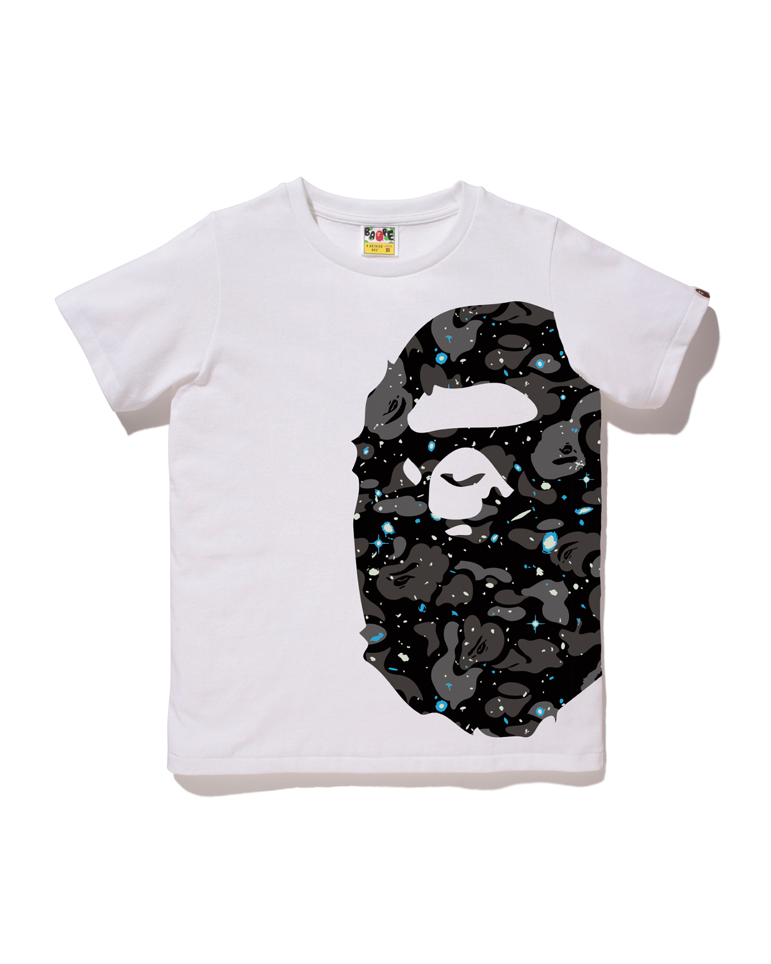 space camo bape tee