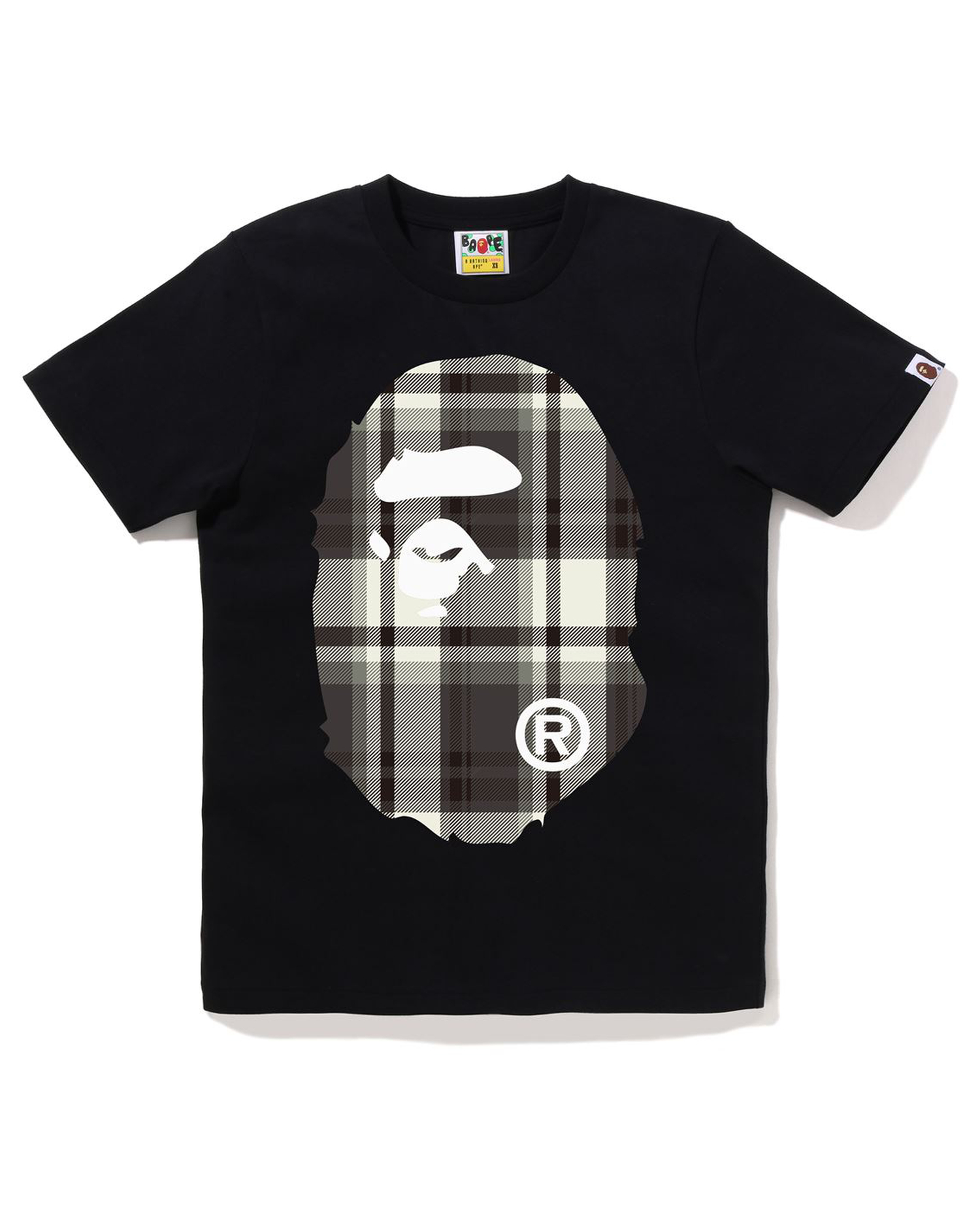 Shop BAPE Check Big Ape Head Tee Online | BAPE